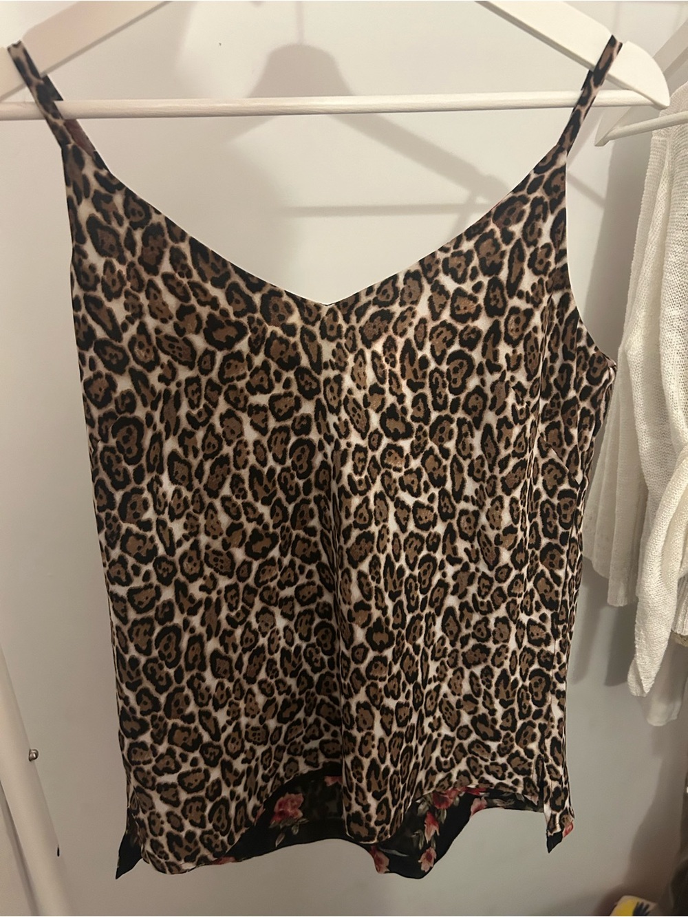 Reversible Leopard Print Cami Top